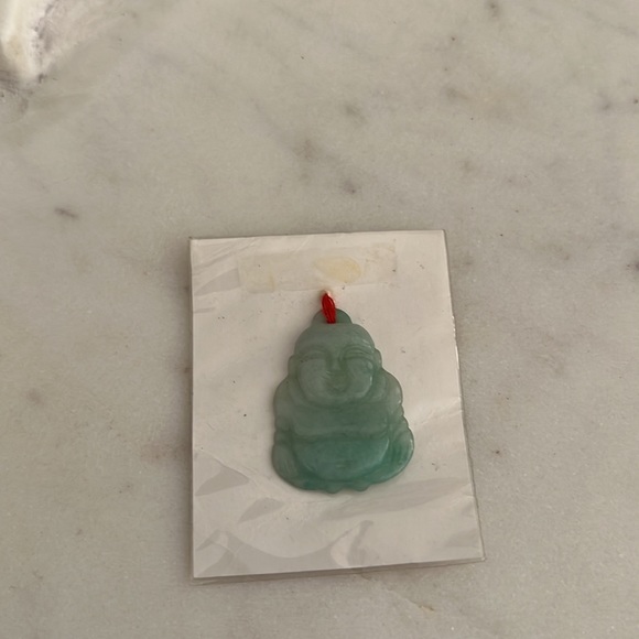 Buddha Jade Pendant Necklace - Picture 3 of 12